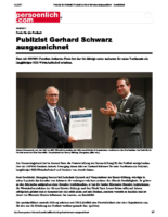 Gerhard Schweiz Preis Auszeichnung